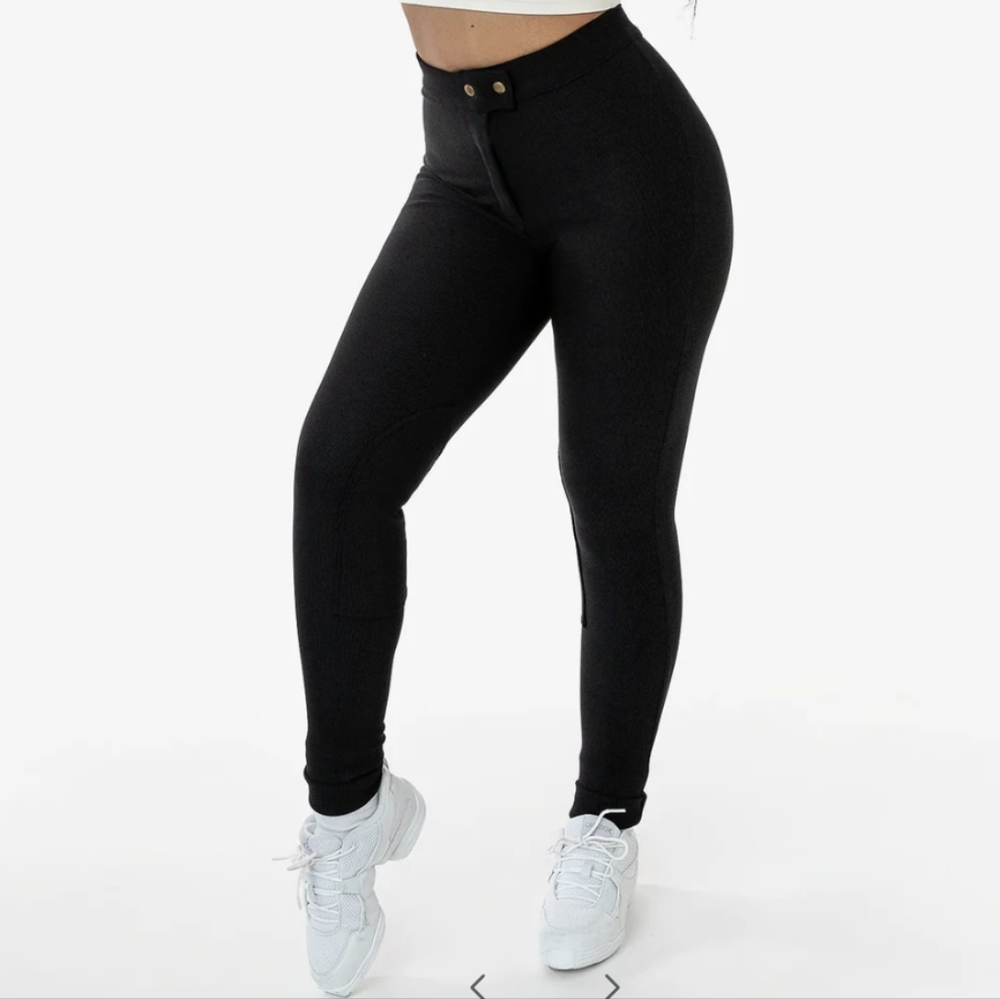 NWT American Apparel Easy Jean Black sz S